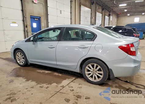 2012 Honda Civic Ex z USA, uszkodzony, nr VIN 2HGFB2F80CH517152